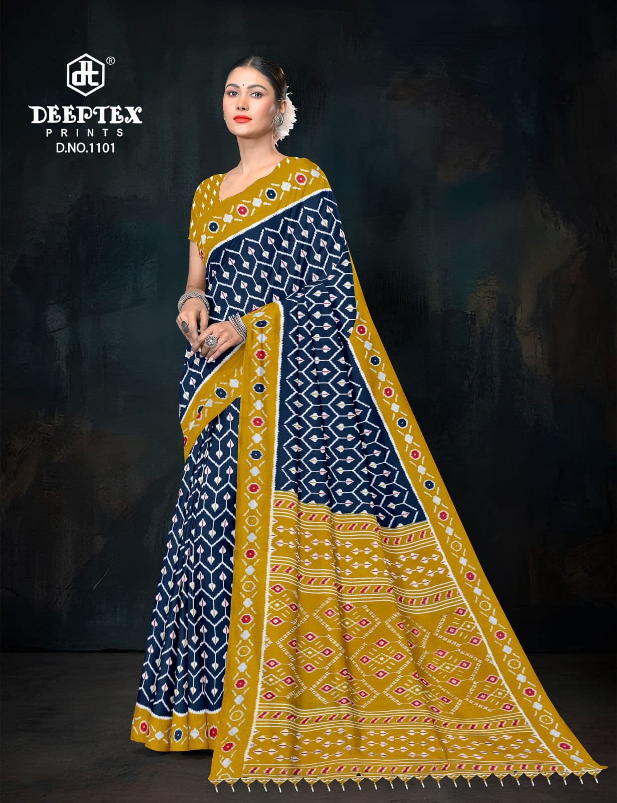 Sarees Cotton Ikkat | Zyanira