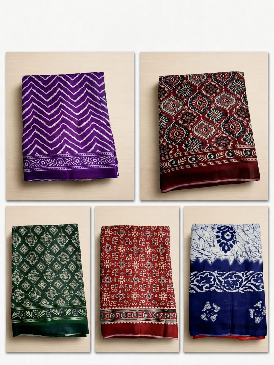 Sarees Ajrakh Print | Zyanira