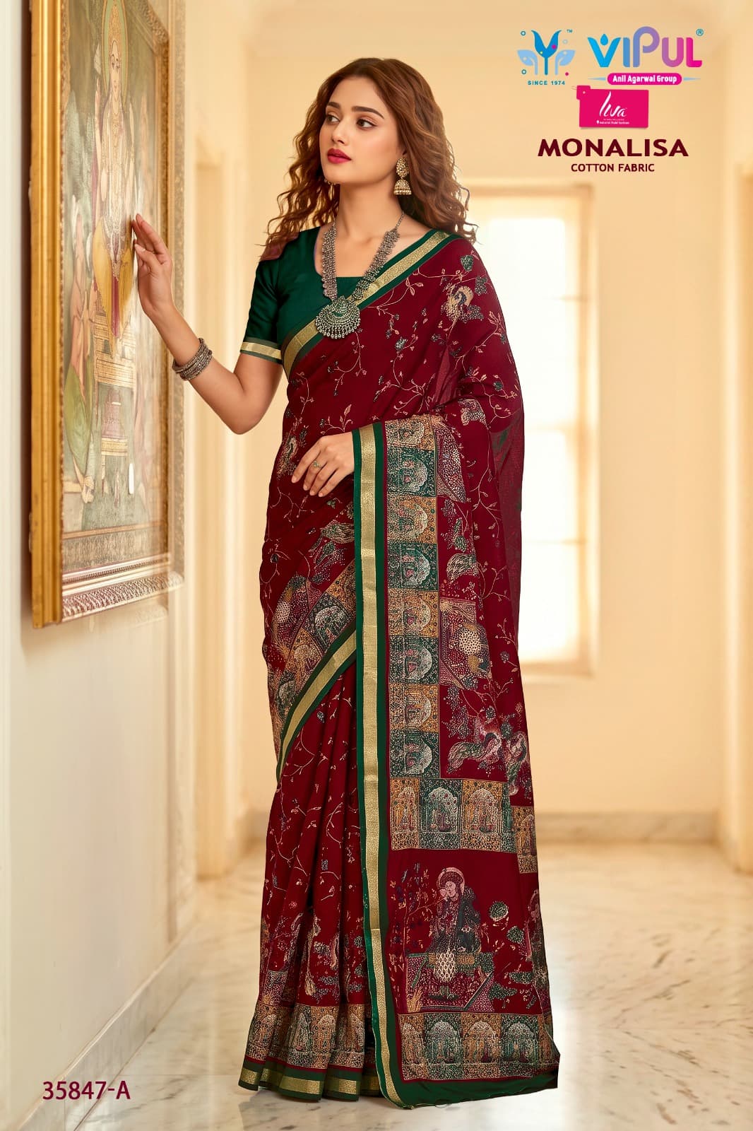 Sarees Cotton MONALISA | Zyanira