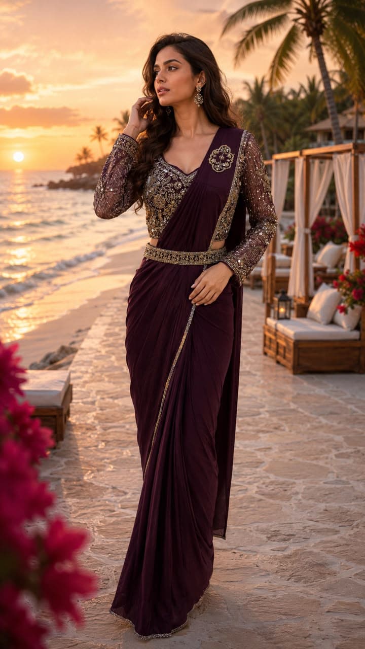 Sarees IMPORTED LAYCRA | Zyanira