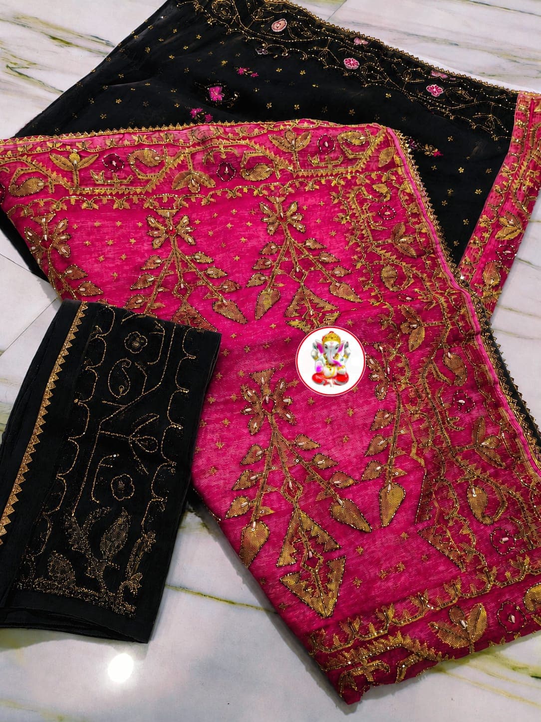 Dhakai Jamdani Kardana Work Sarees | Zyanira
