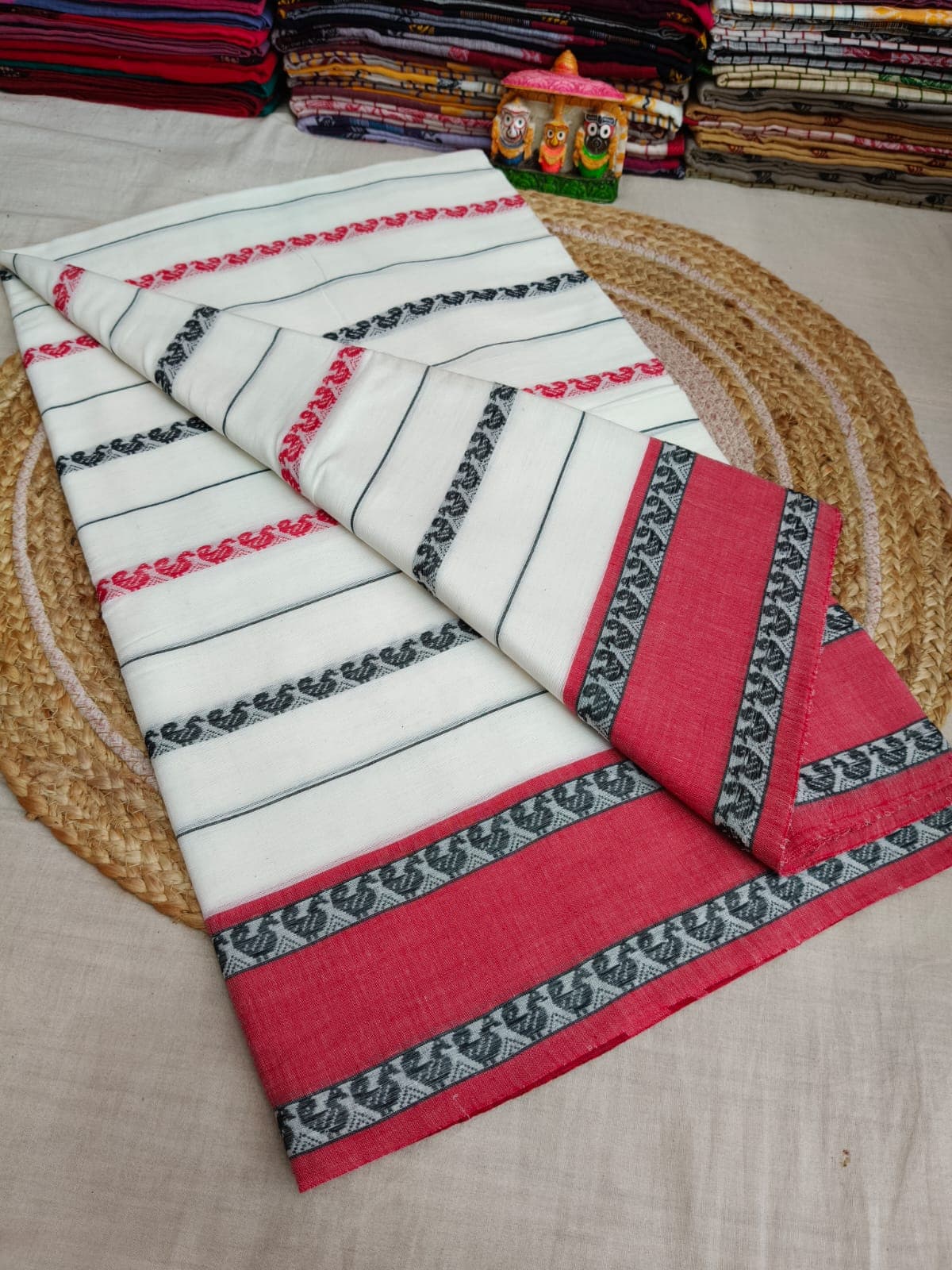 Authentic dhonekhali Cotton Sarees | Zyanira